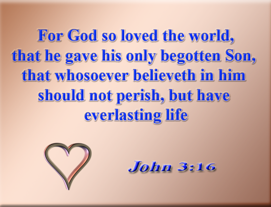 John 3:16 image